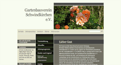 Desktop Screenshot of gbv-schwindkirchen.de