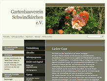 Tablet Screenshot of gbv-schwindkirchen.de